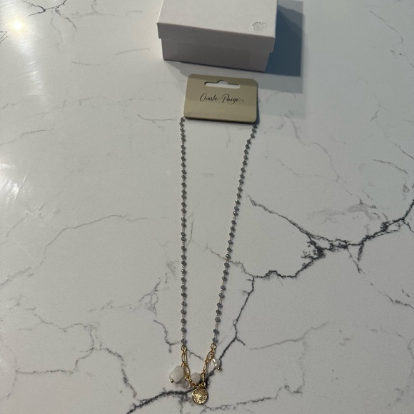 💙Charlie Paige💙 Droplets Of Tranquility Necklace NWT - Picture 6 of 6